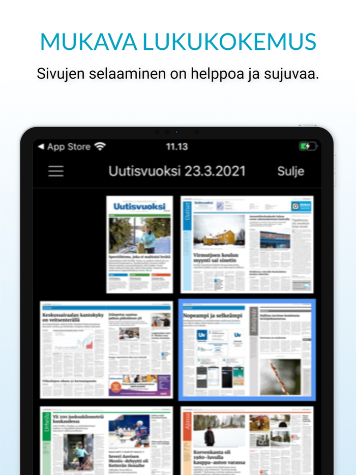 Uutisvuoksi, päivän lehti