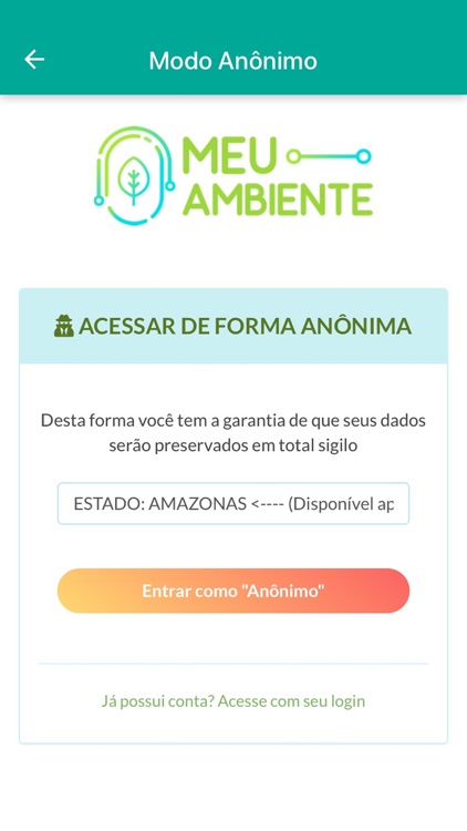 App Meu Ambiente screenshot-3