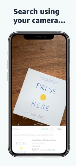 Amazon Shopping app screenshot
