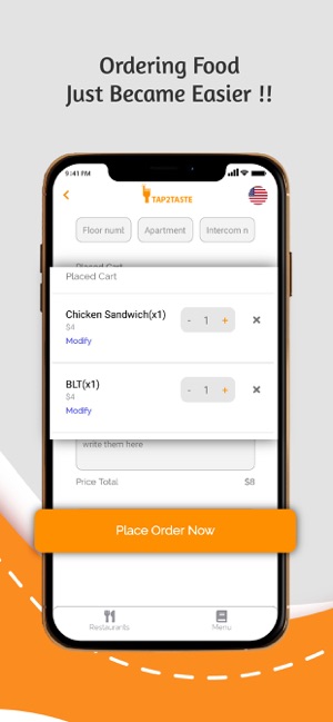 Tap2Taste: Order food app(圖7)-速報App