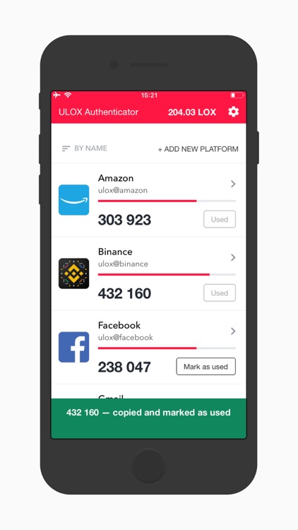 ULOX Authenticator screenshot-3