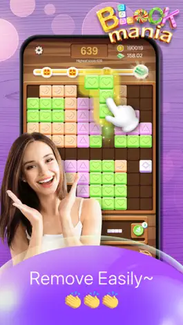 Game screenshot Block Mania-Funny Puzzle apk