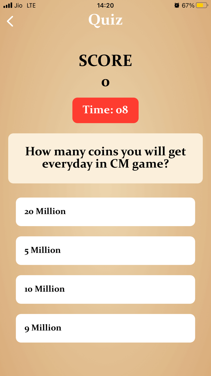 Daily Spin  Coin Master Quiz