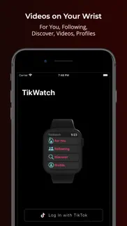 tikwatch for videos iphone screenshot 1