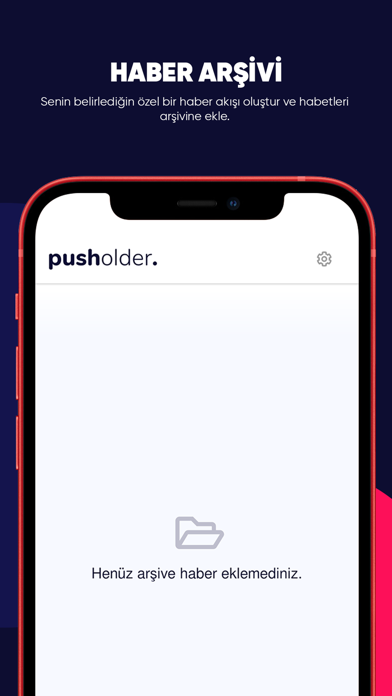 Pusholder