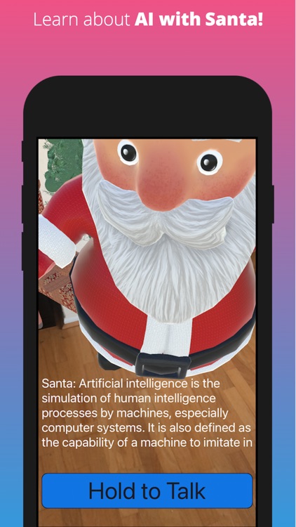 3D AI Santa ChatBot