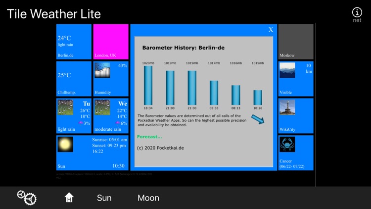 Tile Weather Lite