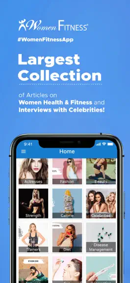 Game screenshot Woman Fitness Magazine apk