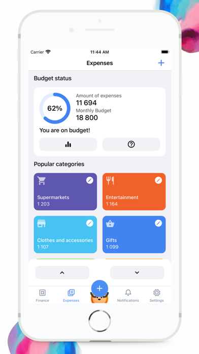 Plan-finance, budget, expenses screenshot 3