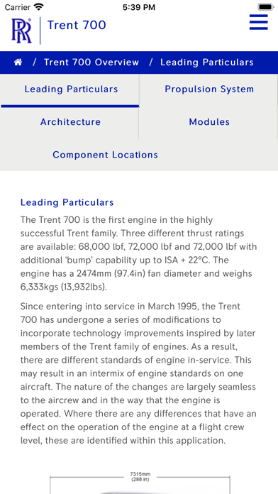 Trent 700 Pilot Guide screenshot 2