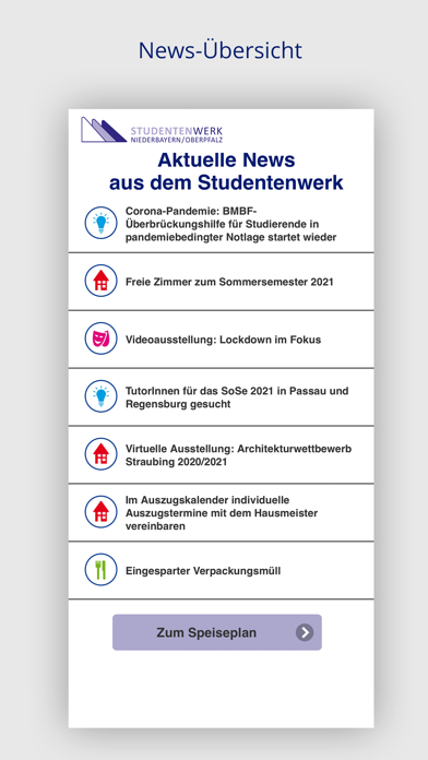 How to cancel & delete STWNO Mensa-App from iphone & ipad 1