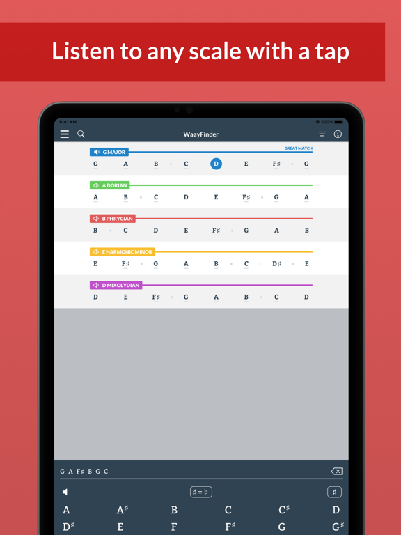 WaayFinder: Music Key Finder screenshot 3