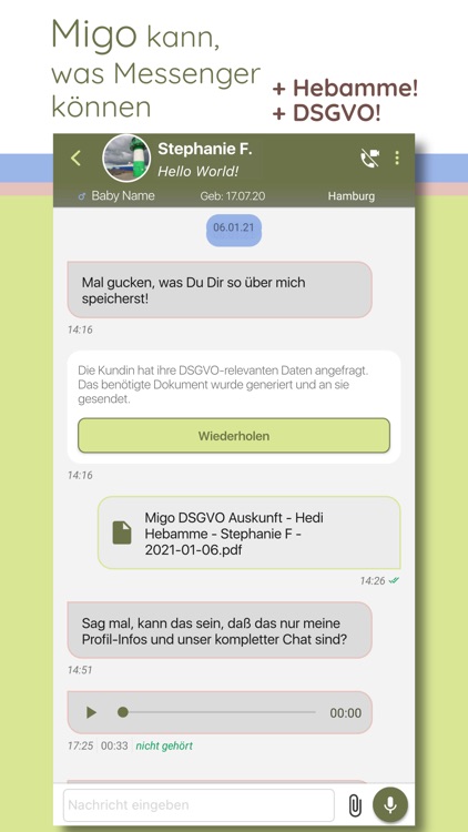 Migo für (werdende) Eltern