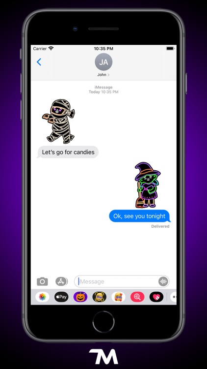 Macabre Halloween Stickers screenshot-3