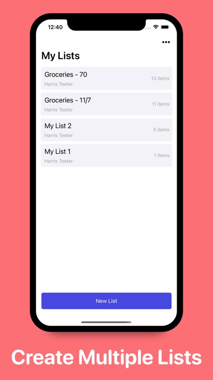 MealMap:Grocery Lists By Store screenshot-3