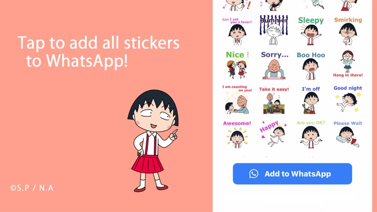 Chibi Maruko Chan Stickers