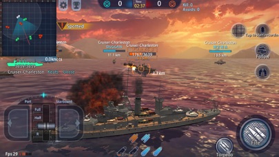 How to cancel & delete Warship Rising from iphone & ipad 1