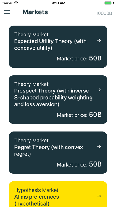 The Theory Market screenshot 3