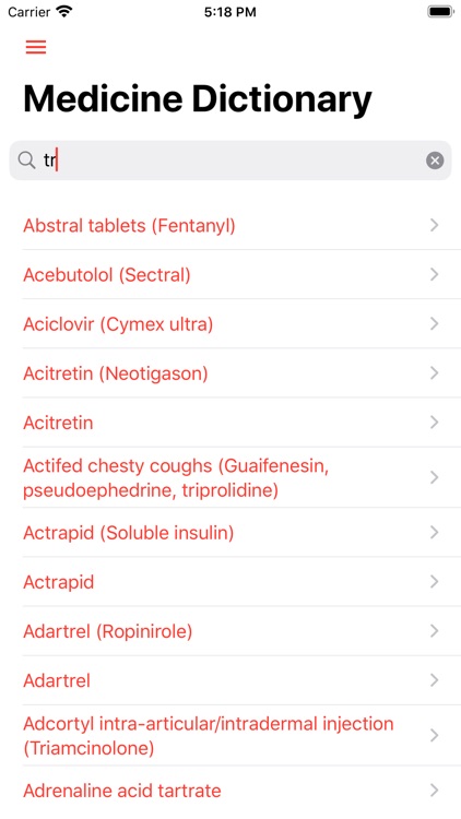 Medicine Dictionary Offline screenshot-3