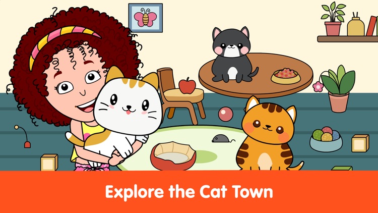 My Cat Town - City Life World