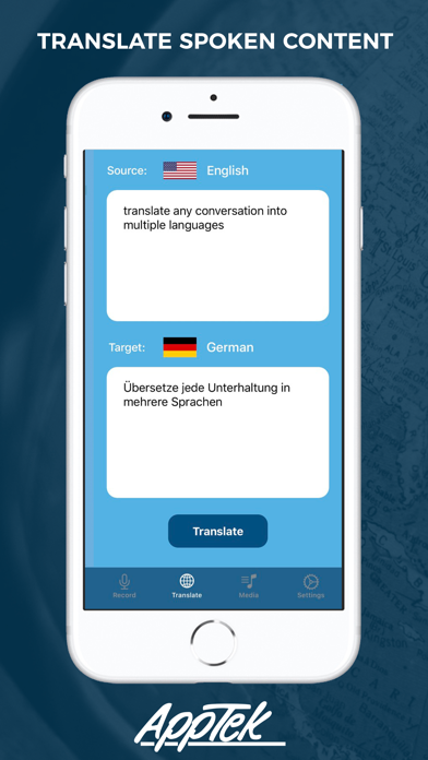 AppTek Speech Transcribe screenshot 2