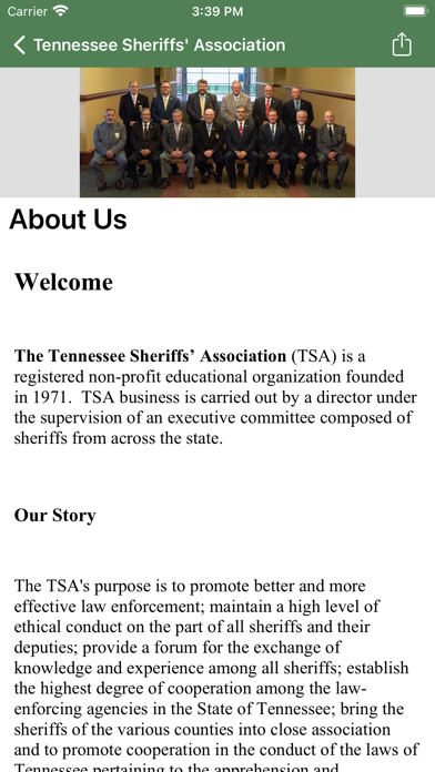 TN Sheriffs Association screenshot 2