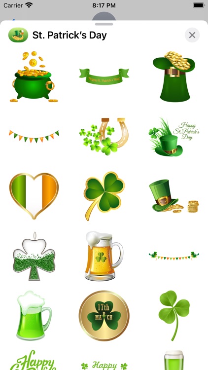 St. Patrick’s Day Stickers screenshot-3