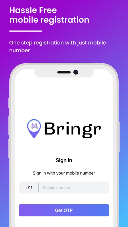 Bringr | Local Delivery App