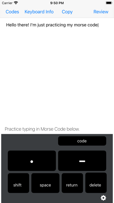 How to cancel & delete Morse Code Keys from iphone & ipad 1