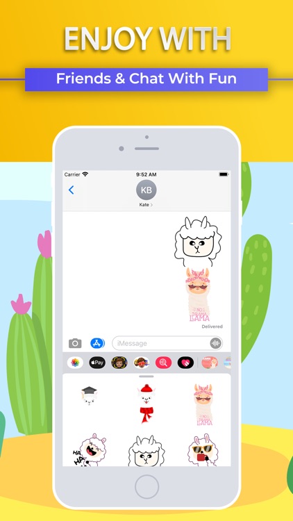 Llama Stickers Emojis screenshot-3