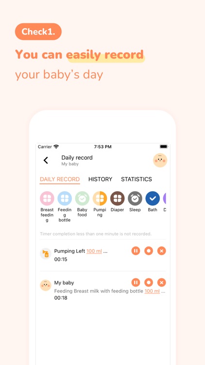 Baby's Day - Baby Tracker