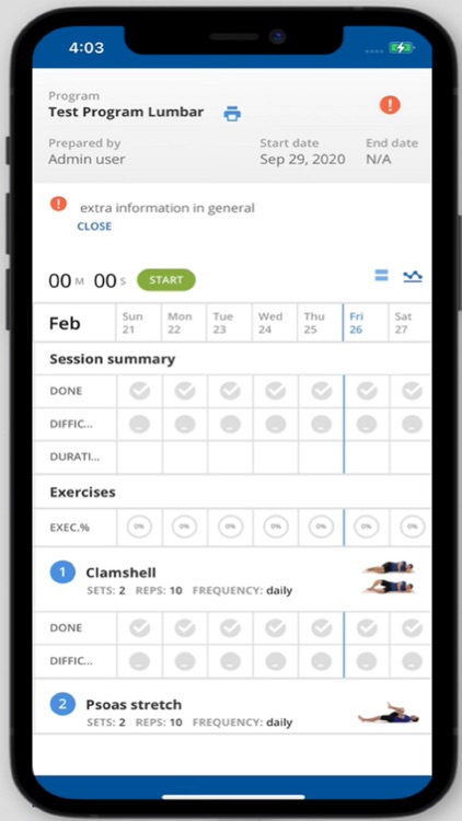 Spectrum Health Home Exercises