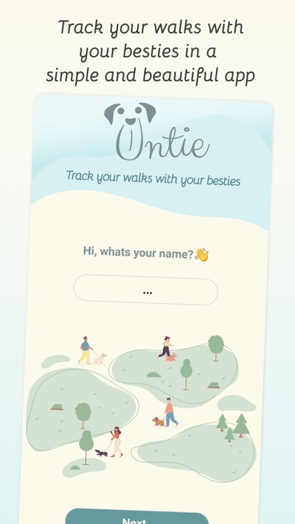 Untie | Dog walks tracker