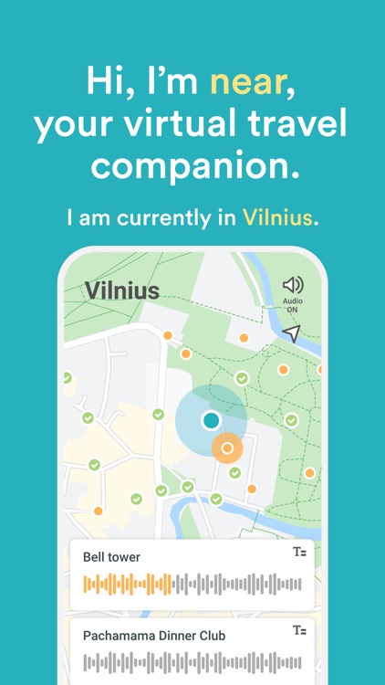 near: virtual travel companion