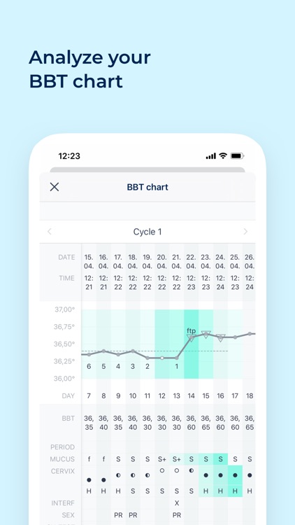 Ovy Cycle & Fertility Tracker‬ screenshot-2