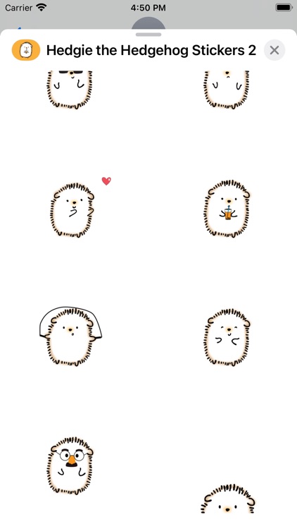 Hedgie the Hedgehog Stickers 2
