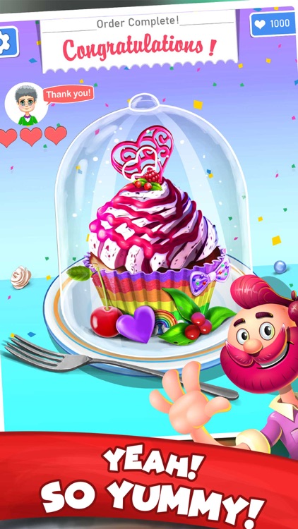 Sweet Cupcake Baking Game screenshot-3