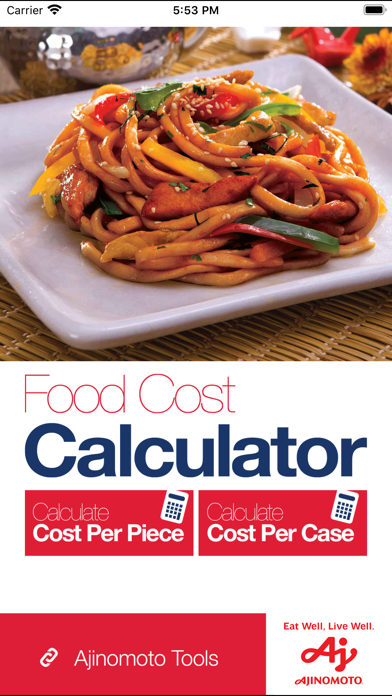 How to cancel & delete Ajinomoto Food Cost Calculator from iphone & ipad 1