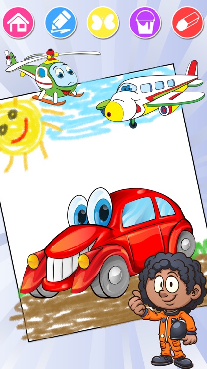 Cars Coloring Pages & Race