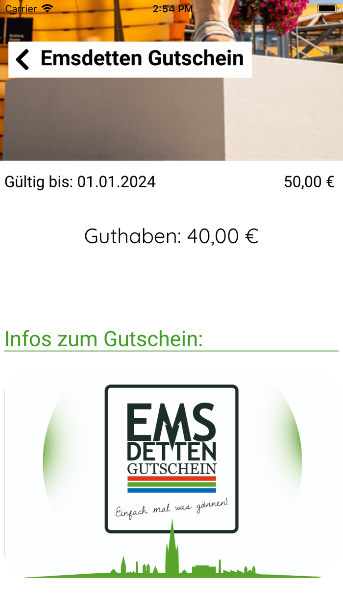 Mein Emsdetten Gutschein