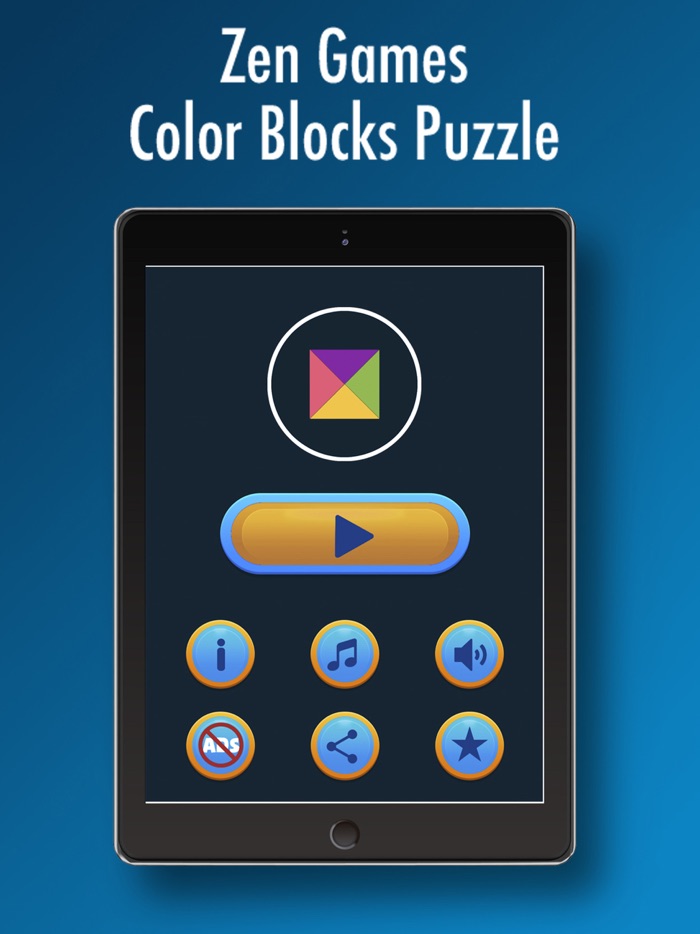 ZEN GAMES COLOR BLOCKS PUZZLE