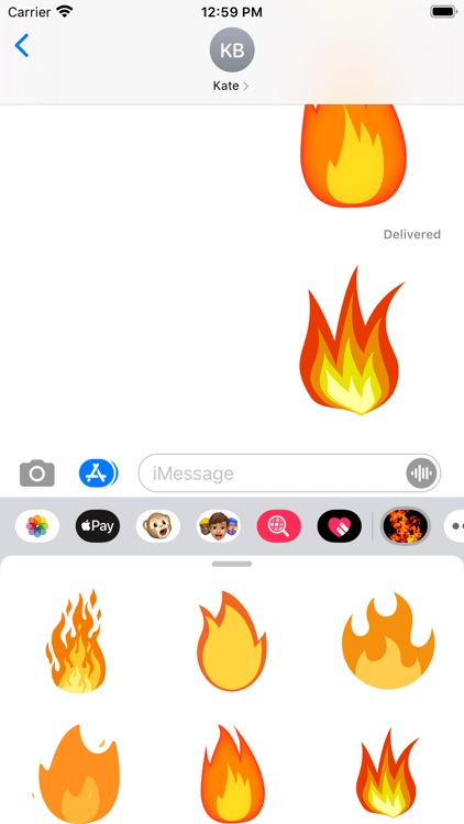 Fire Stickers