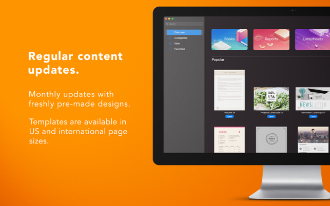 ‎Templates for Pages - DesiGN Screenshot