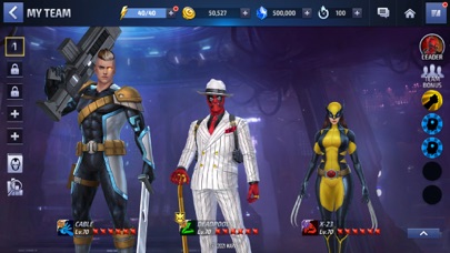 Screenshot from MARVEL Future Fight