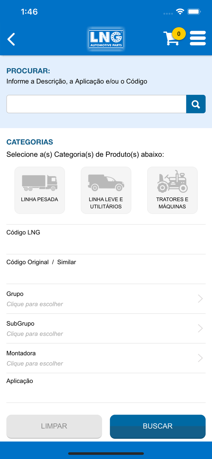 LNG - Catálogo