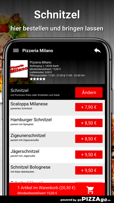 Pizzeria Milano Barth screenshot 6