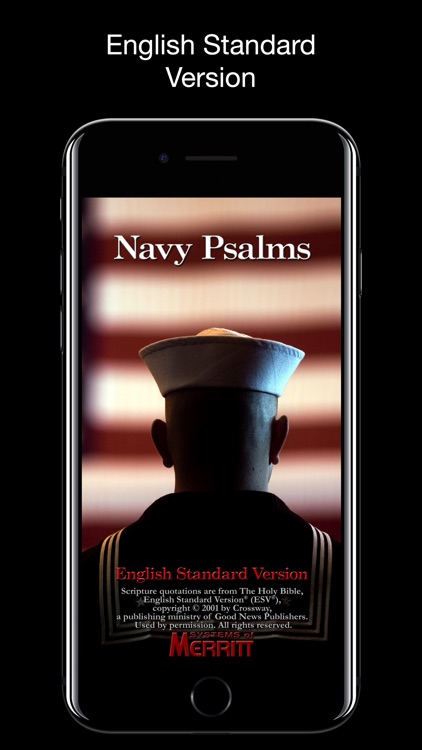 Navy Psalm Daily Quotes ESV