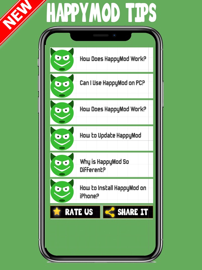 New Happymod Apps Tips On The App Store