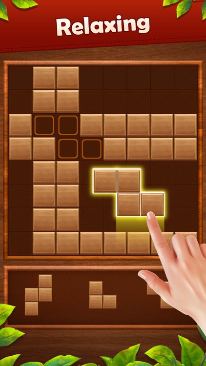 Wood Block Puzzle Deluxe screenshot-3