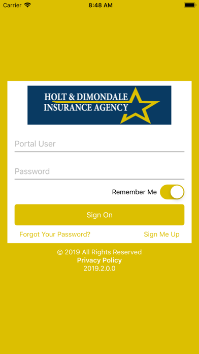 How to cancel & delete Holt & Dimondale Agy Online from iphone & ipad 1